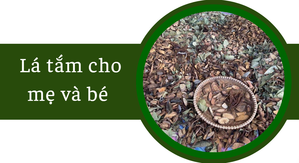 Lá tắm cho ,mẹ và bé